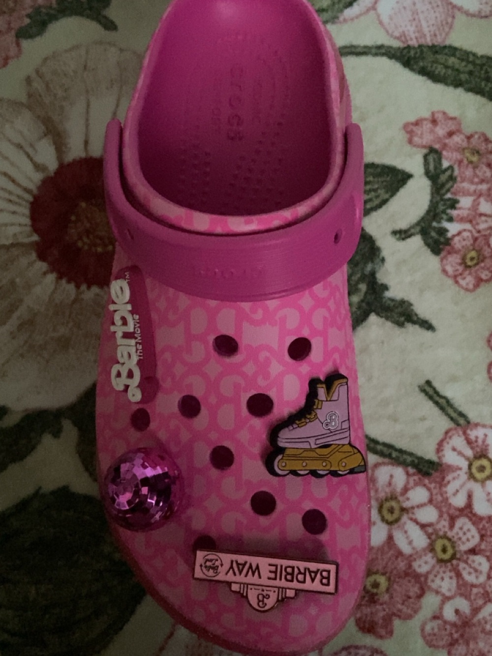 Women’s Barbie movie mega platform crocs NWT - Picture 3 of 6